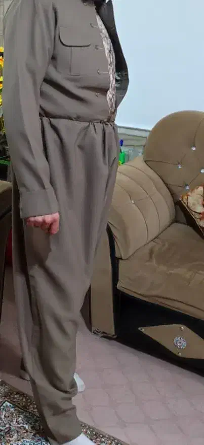 یک دست لباس کواپاتول کوردی نو قهوه ای سایز ۵۲|لباس|مهاباد (آذربایجان غربی), |دیوار