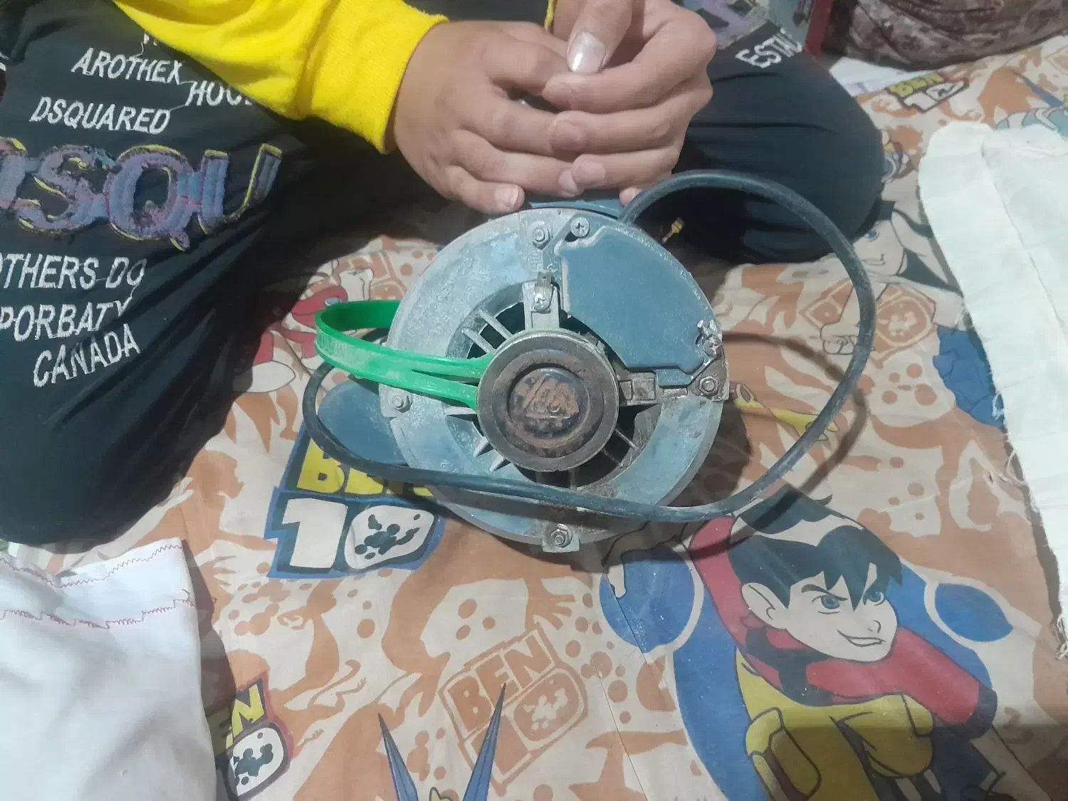 موتور کلر ترازو قدیمی هوا کش بزرگ.|کولر آبی|کرمان, |دیوار