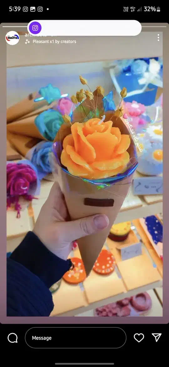 شمع دکوری و تزیینی|صنایع دستی و سایر لوازم تزئینی|شاهین‌شهر, فردوسی|دیوار