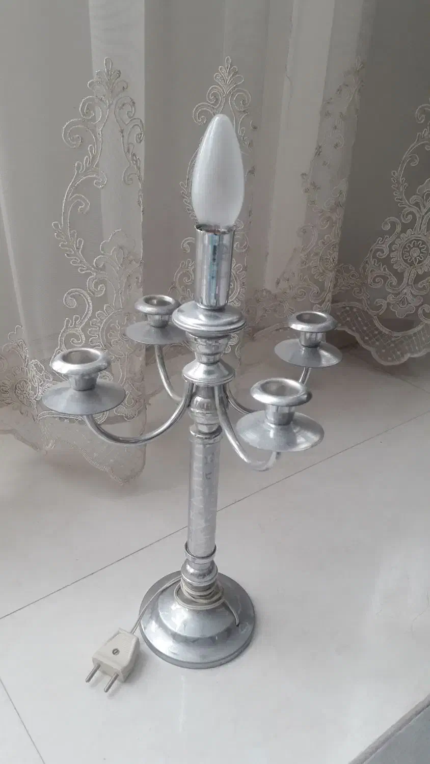 شمعدان|لوستر و چراغ آویز|مشهد, کوی پلیس|دیوار