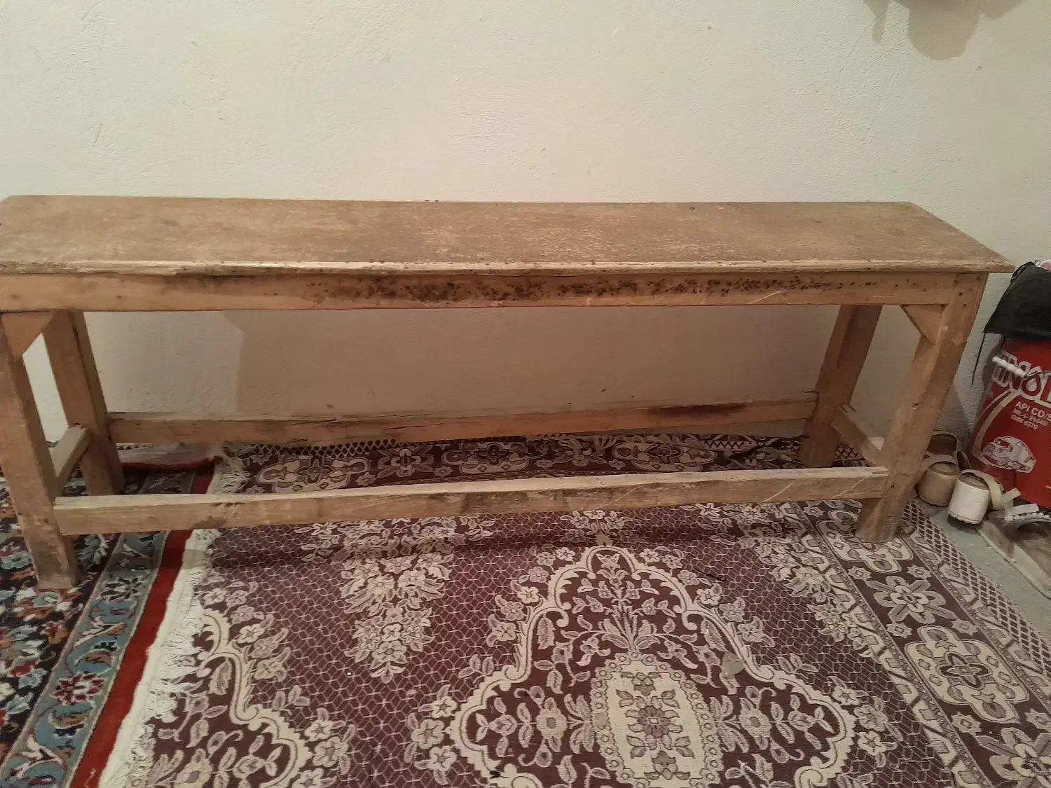 نیمکت چوبی|صندلی و نیمکت|خرم‌آباد, |دیوار