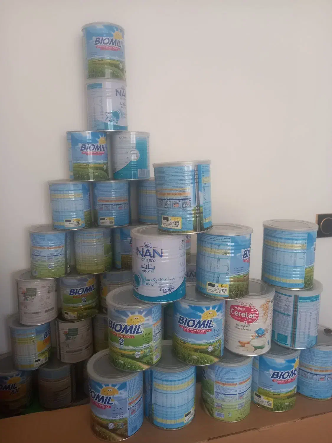 قوطی شیرخشک|ظروف نگهدارنده، پلاستیکی، یک‌بارمصرف|تهران, کیانشهر|دیوار