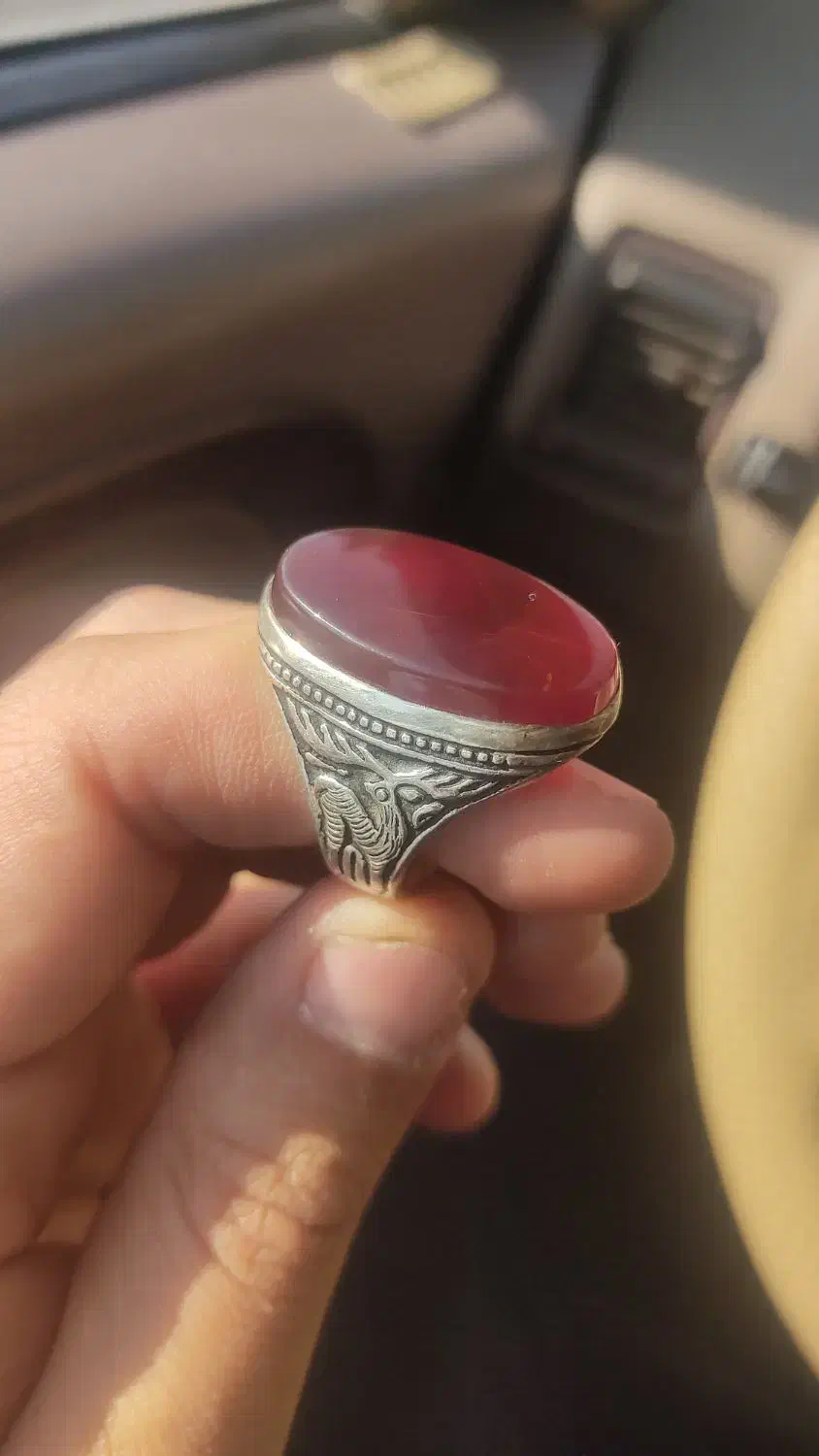 انگشتر نقره|بدلیجات|تاکستان, |دیوار