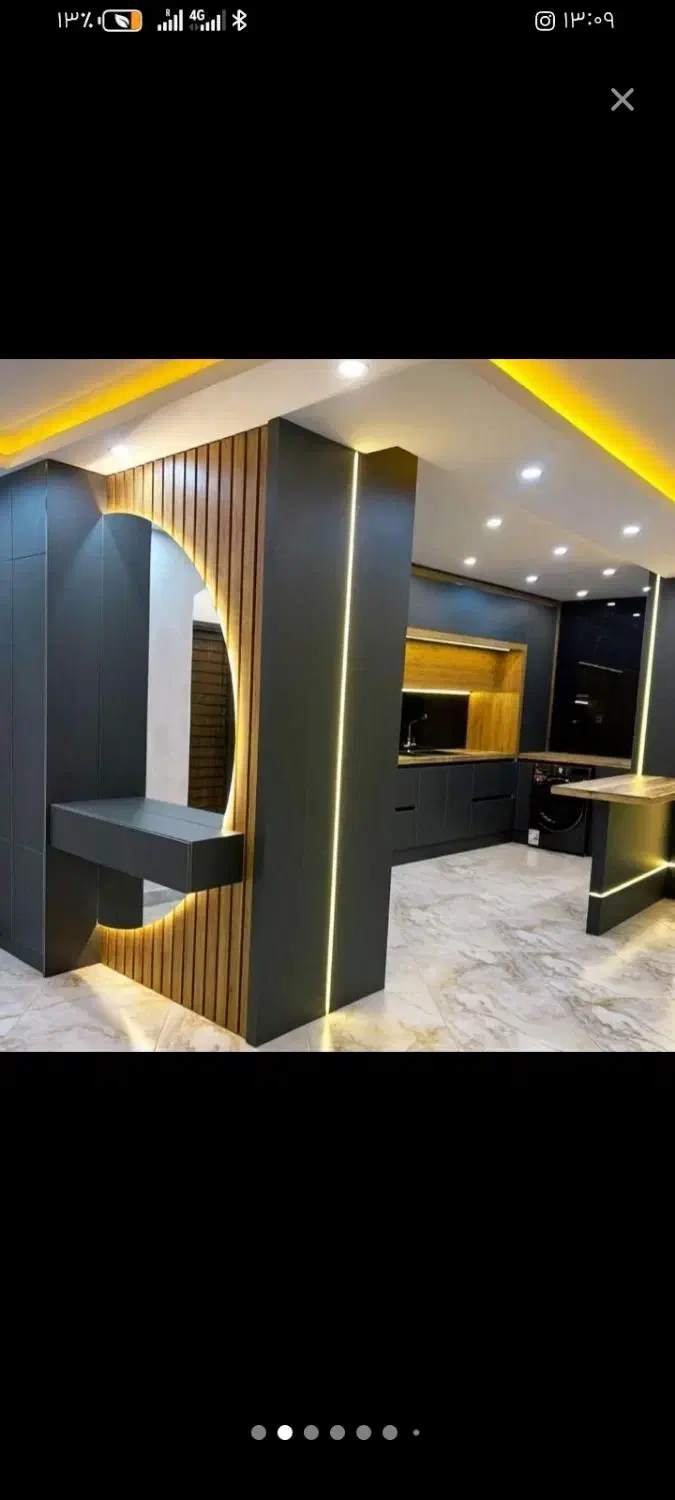 MDFمدرن|جاکفشی، کمد، دراور|نیشابور, شهید بهشتی|دیوار