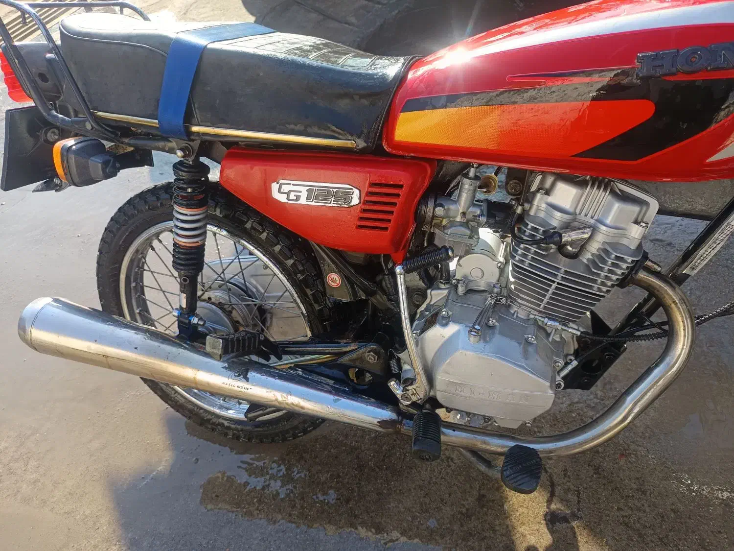 موتورسیکلت مدل 92 فروش فوری|موتورسیکلت|مشهد, ابوذر|دیوار