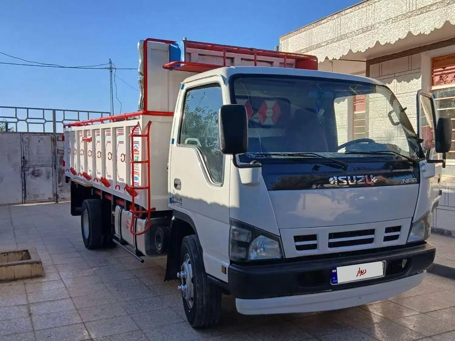 خاور ایسوزو شش تن خشک کامیونت کامیون|خودرو سنگین|رومشکان, |دیوار