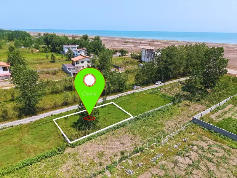 قطعه پلاک سوم ساحل باقابلیت ساخت 2قدمی دریای خزر|فروش زمین و ملک کلنگی|رشت, شهریاران|دیوار