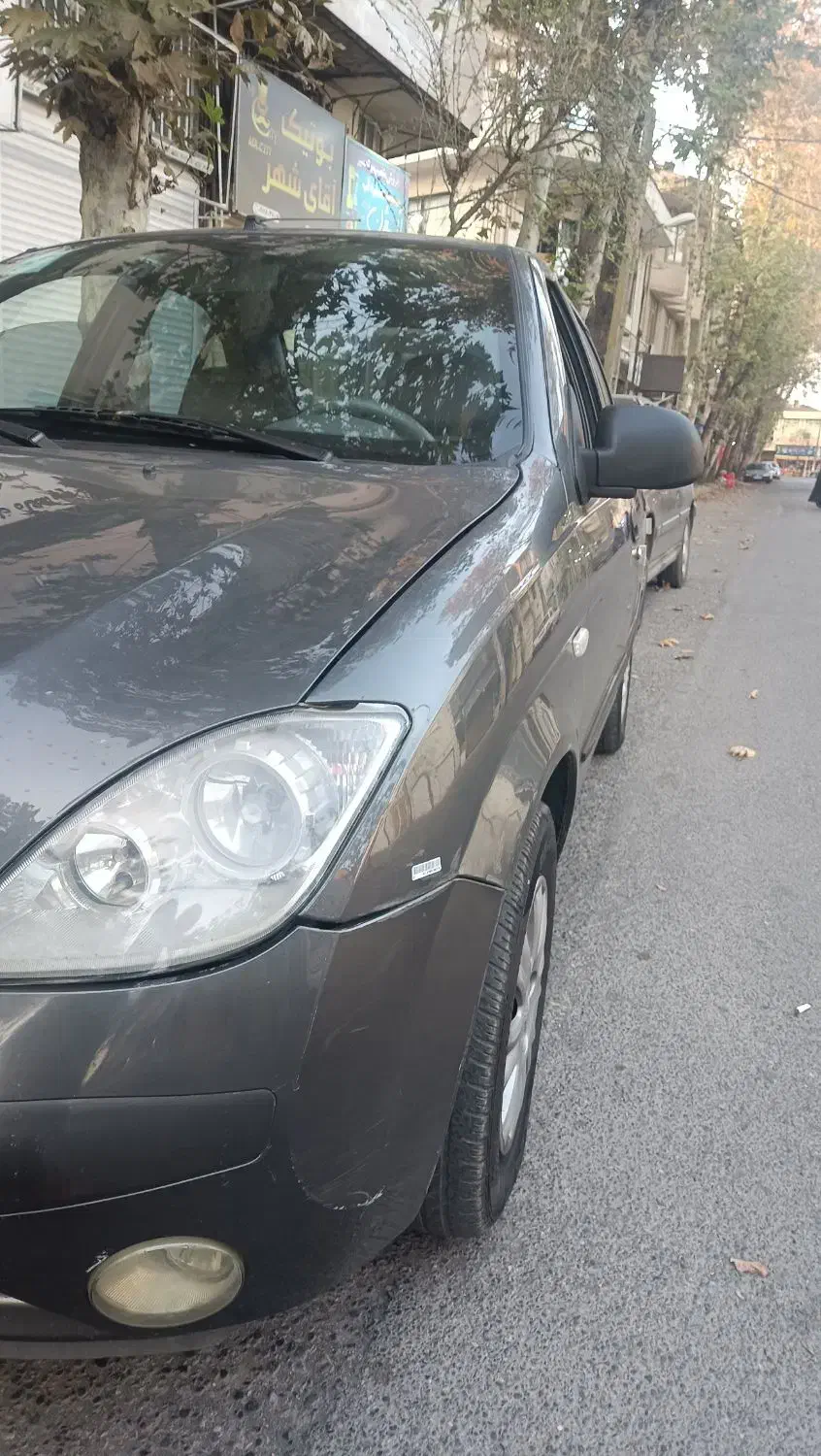 تیبا ۱ مدل ۹۷ نوک مدادی یک لکه رنگ فقط شاسی پلمپ|خودرو سواری و وانت|لاهیجان, فیاض|دیوار