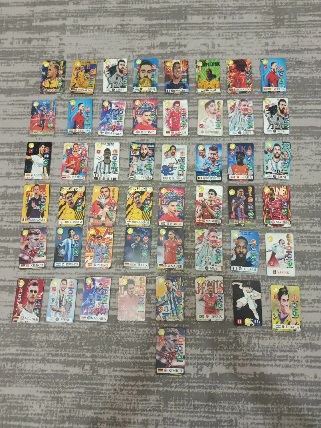 کارت کلکسیونی و بازی|اسباببازی بچه|پرند, فاز ۶|دیوار