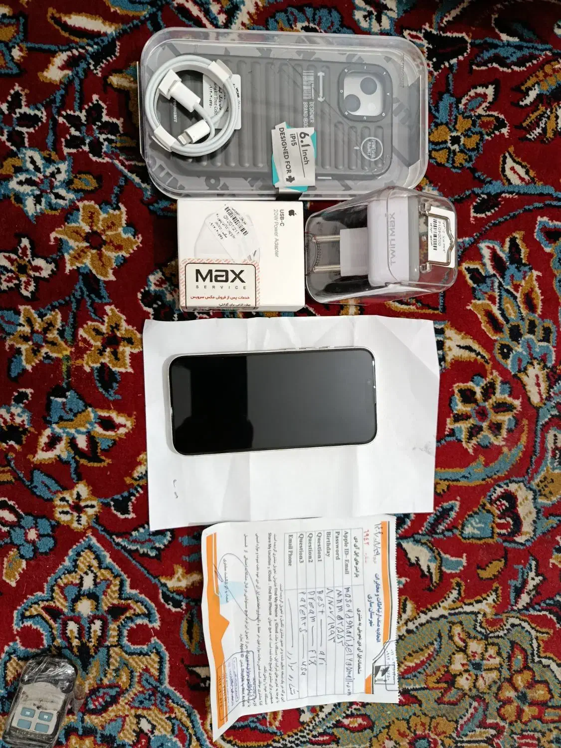 گوشی ایفون14نرمال نو|موبایل|ساری, |دیوار