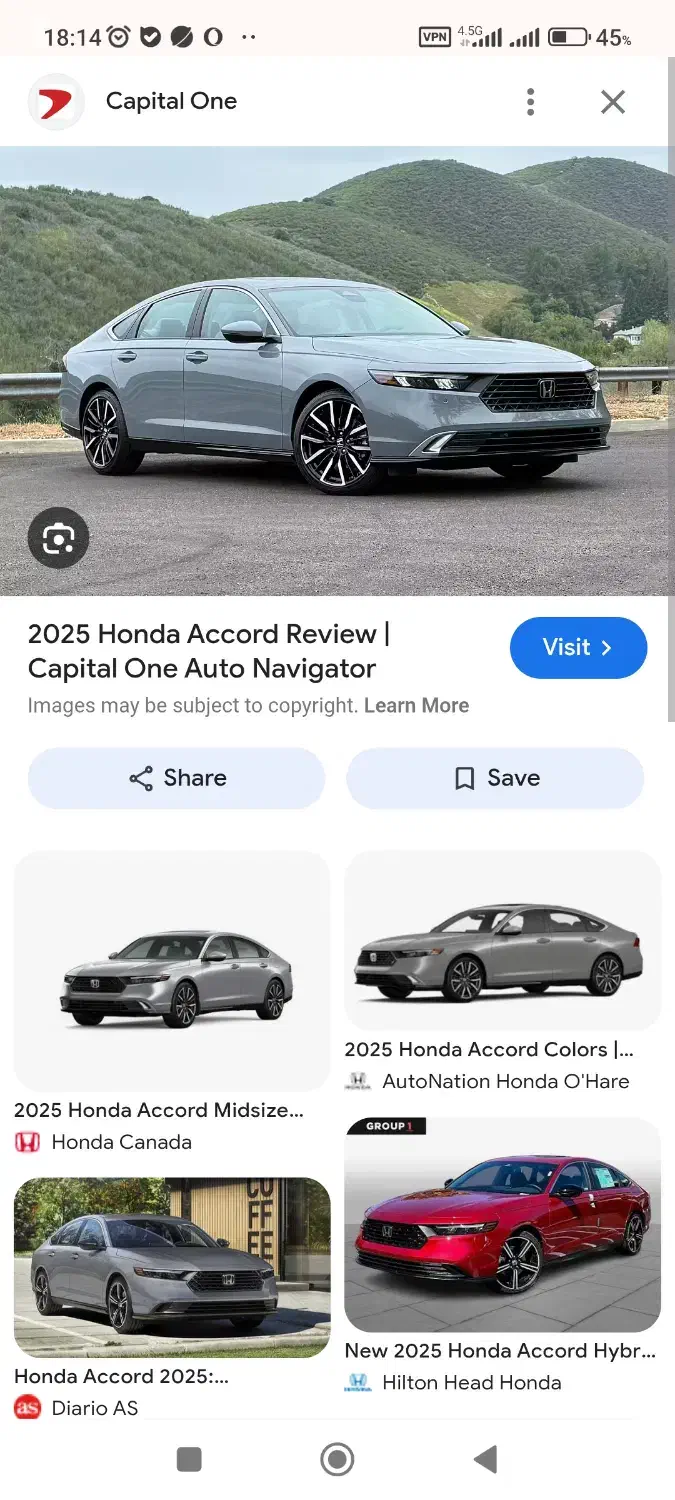 حواله هوندا آکورد۲۰۲۵|خودرو سواری و وانت|ایلام, |دیوار