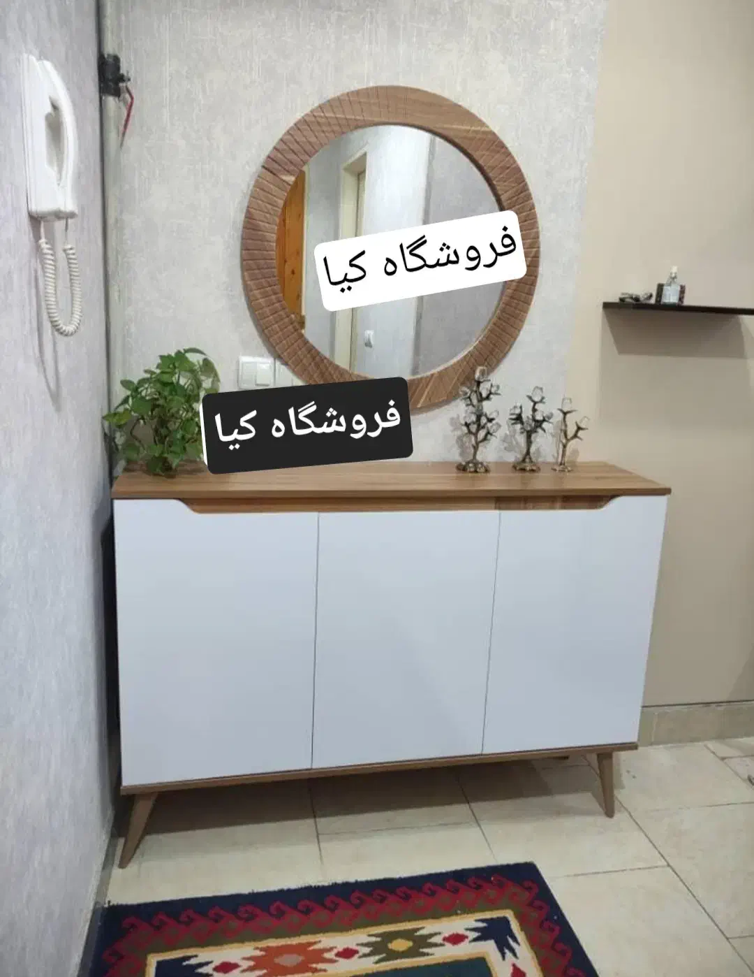 جاکفشی دودرب و سه درب کنسول|جاکفشی، کمد، دراور|تهران, شهید رجایی|دیوار