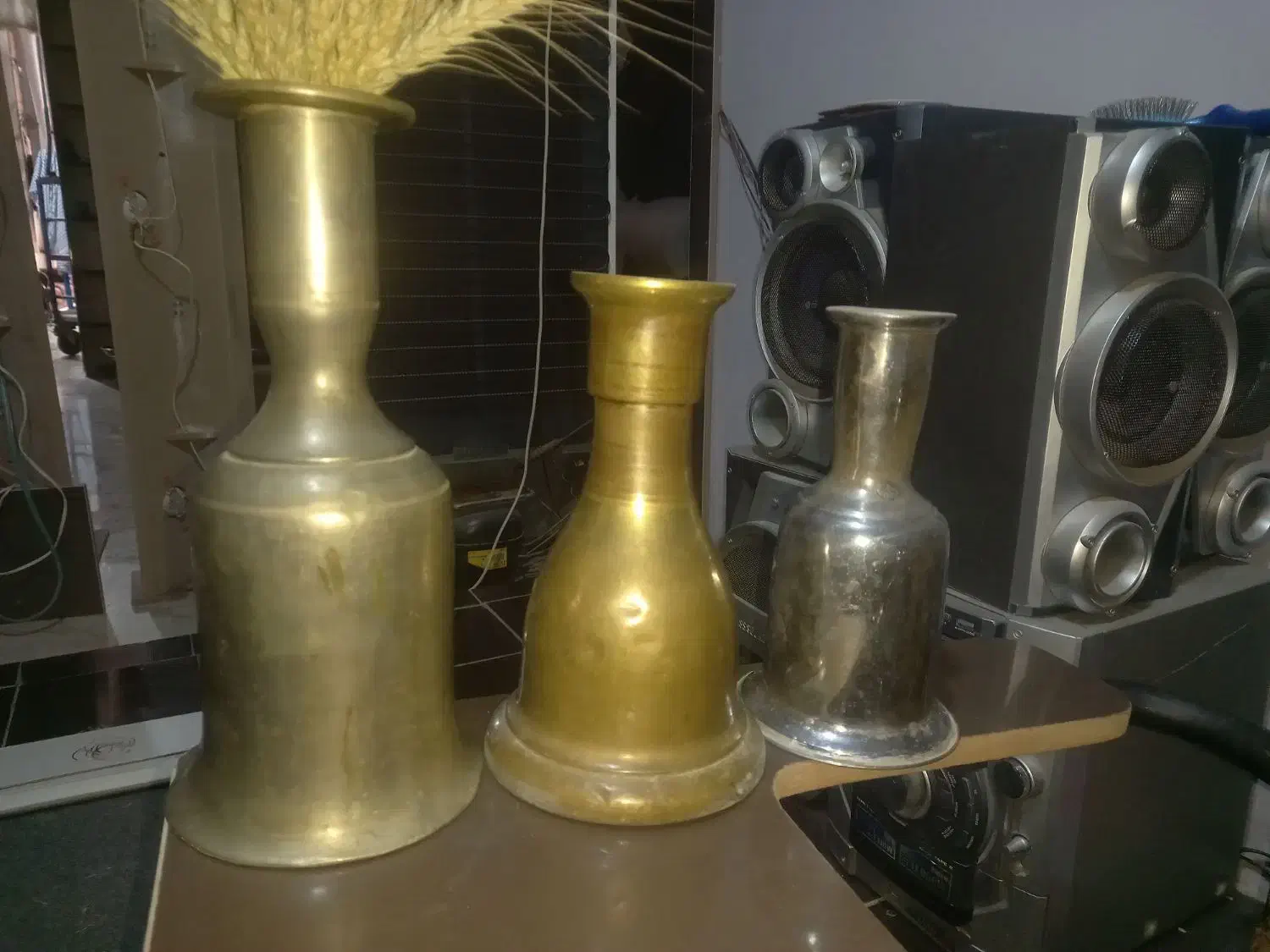 چراغ نفتی زی قلیانی وکاسه|کلکسیون اشیاء عتیقه|خرمآباد, |دیوار