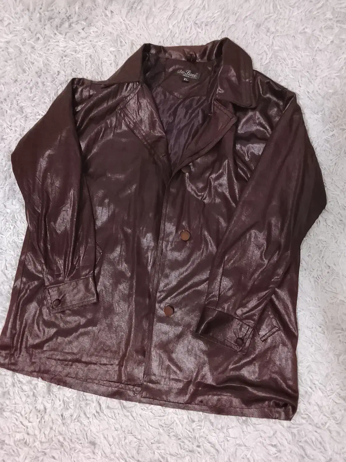 بارانی و شنل پاییزه طرح چرم خارجی|لباس|کرج, شهرک امام رضا (ع)|دیوار