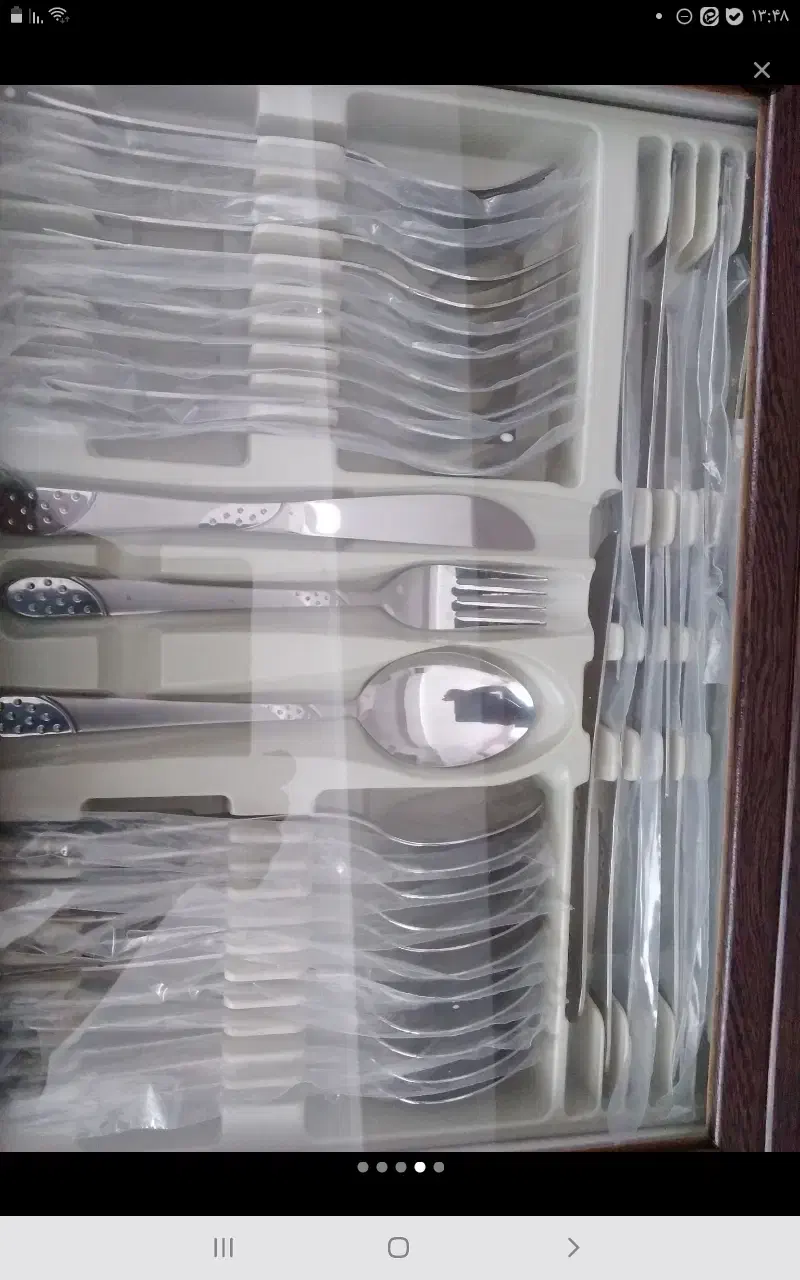 قاشق وچنگال ۱۲ نفره ترکیه|ظروف سرو و پذیرایی|تبریز, |دیوار