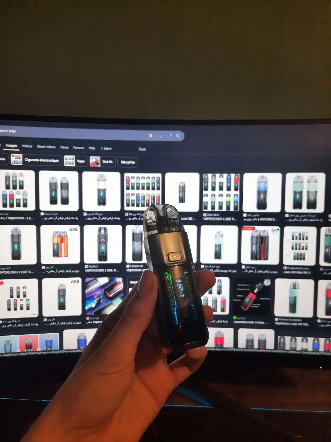 فروش ویژه ویپ با جویس / luxe xr max + nasty cola|زیورآلات و اکسسوری|نوشهر, |دیوار