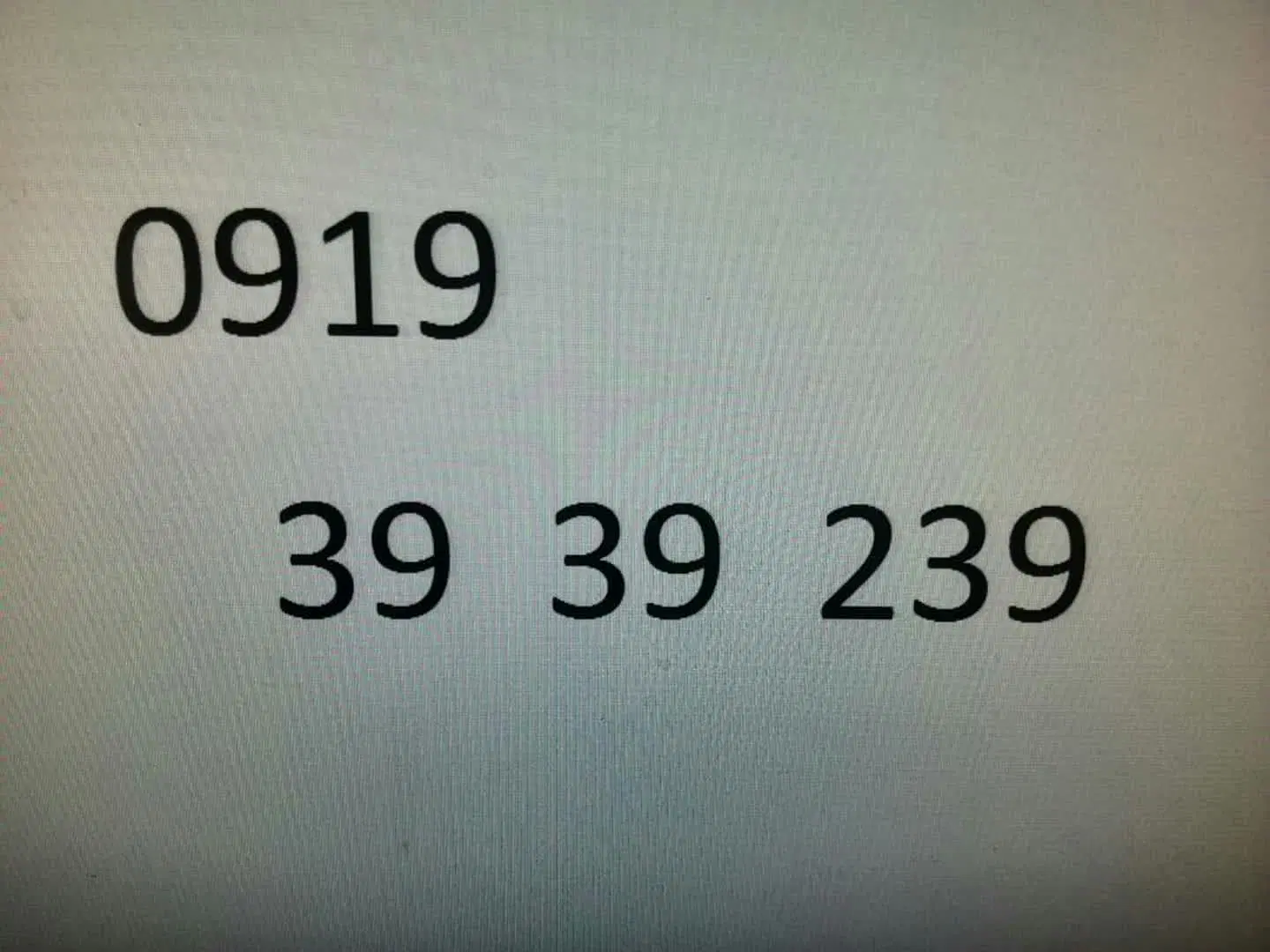 09193939239|سیمکارت|تهران, بلوار کشاورز|دیوار