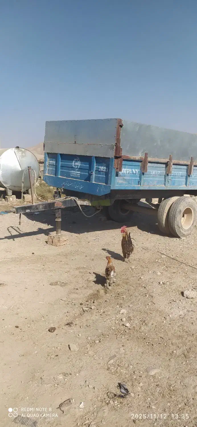 فروش تراکتورباادوات.. فروش باهم تکی.روستای چنگلوا|خودرو سنگین|دهدشت, |دیوار