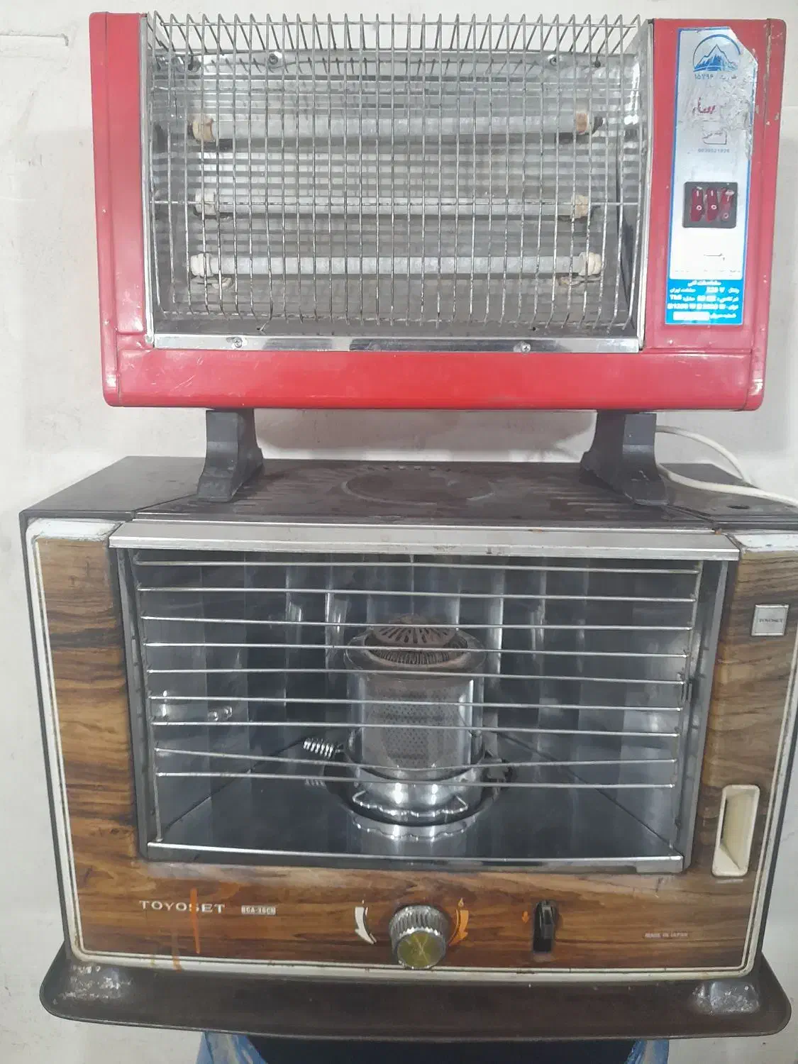 بخار نفتی اصل ژاپنی و برقی|بخاری، هیتر، شومینه|اردبیل, |دیوار