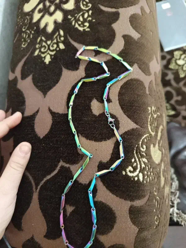 گردنبند هفت رنگ|بدلیجات|شاهین دژ, |دیوار