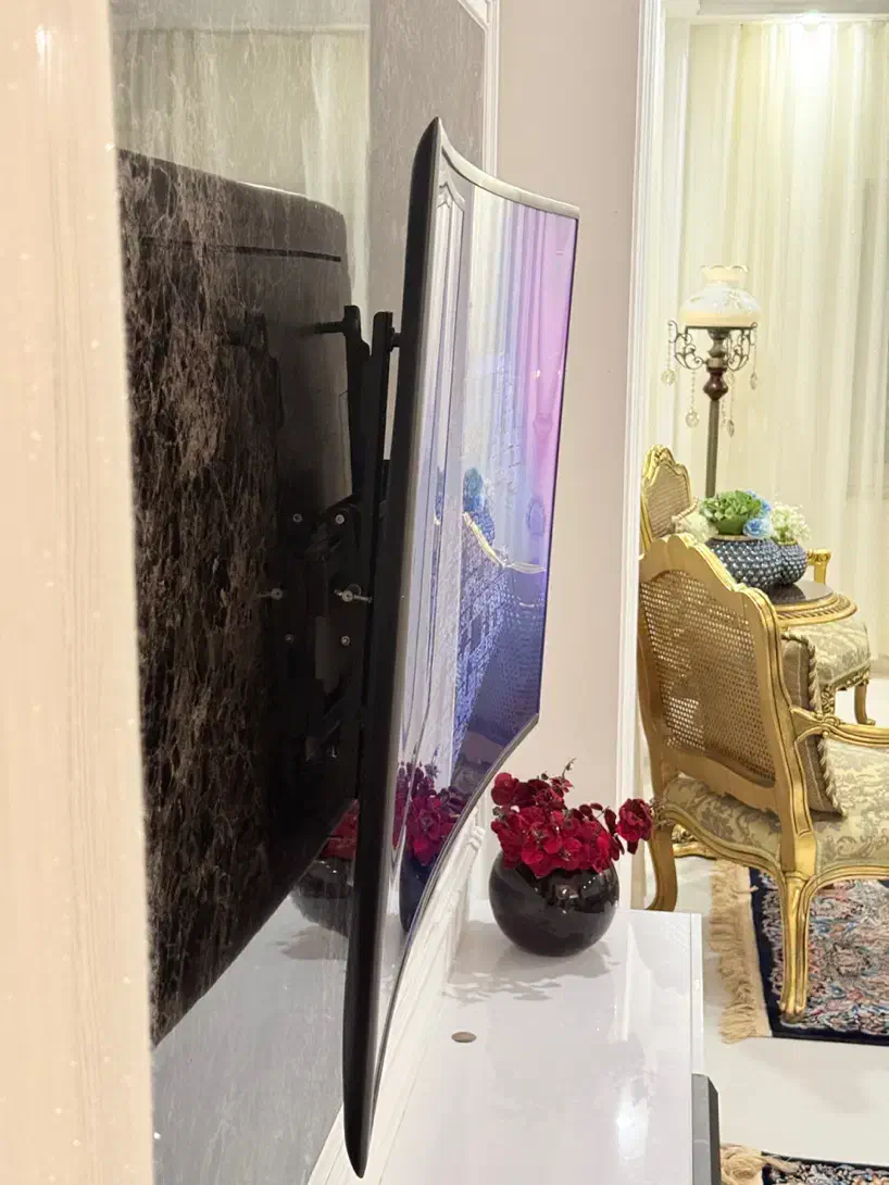 تلویزیون LED منحنی ۵۵ اینچ SMARTسامسونگ|تلویزیون و پروژکتور|رشت, بلوار گیلان|دیوار