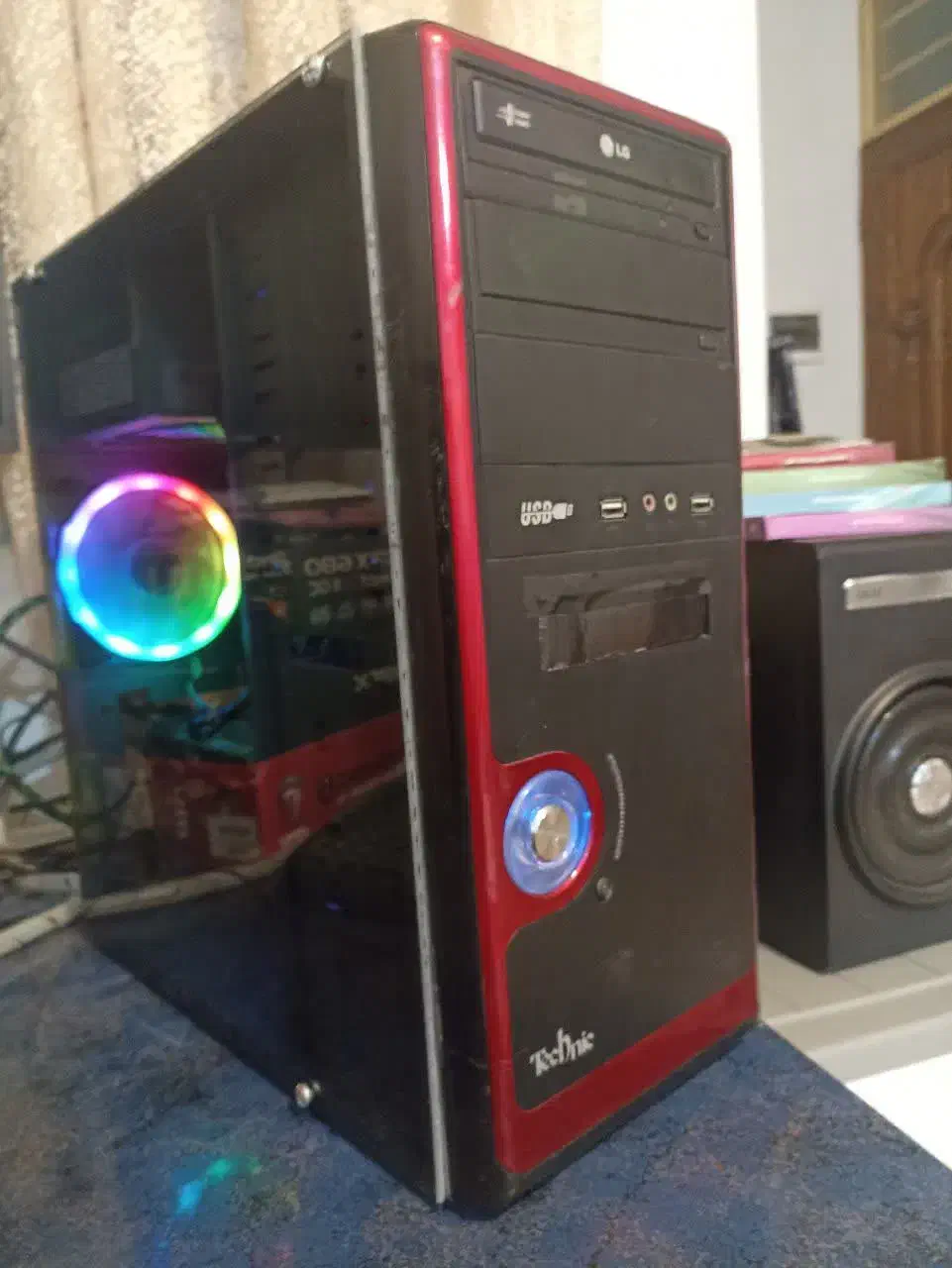 کیس ddr3 core i5 750 رم ۷ گرافیک gt630 gta v|رایانه رومیزی|کرج, شهرک فهمیده|دیوار