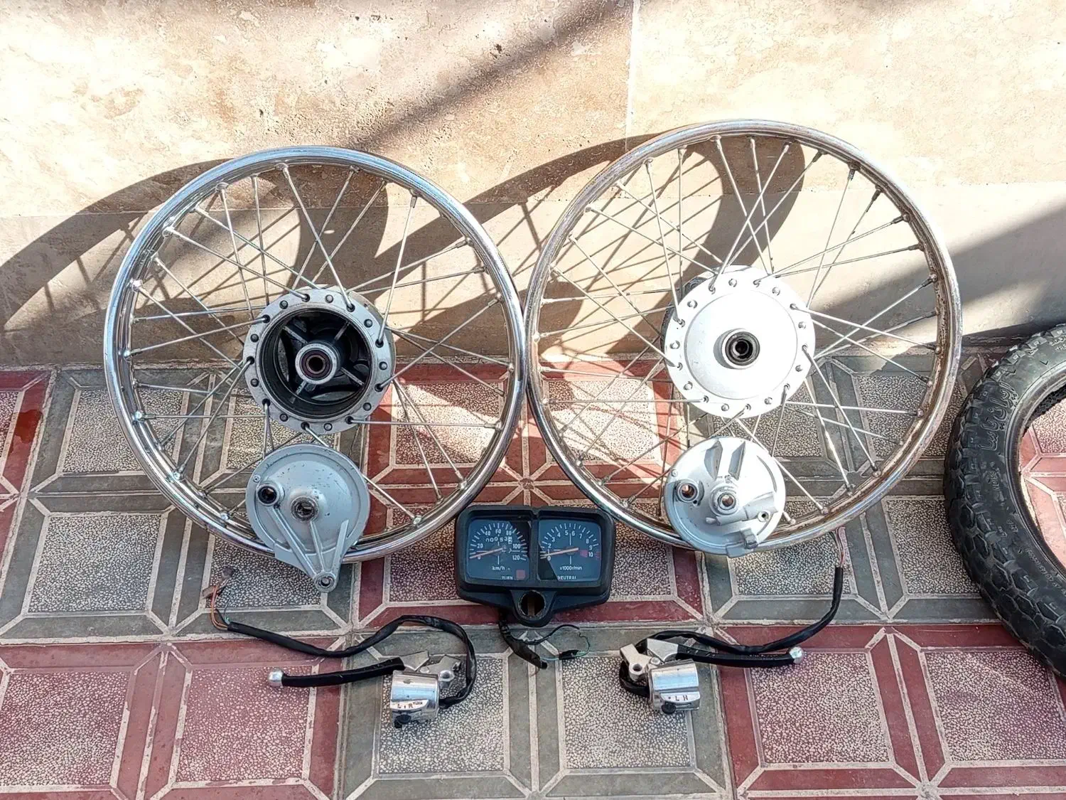 یک جفت رینگ طوقه در حد نو|قطعات یدکی و لوازم جانبی|سبزوار, قلعه‌نو دهزار|دیوار