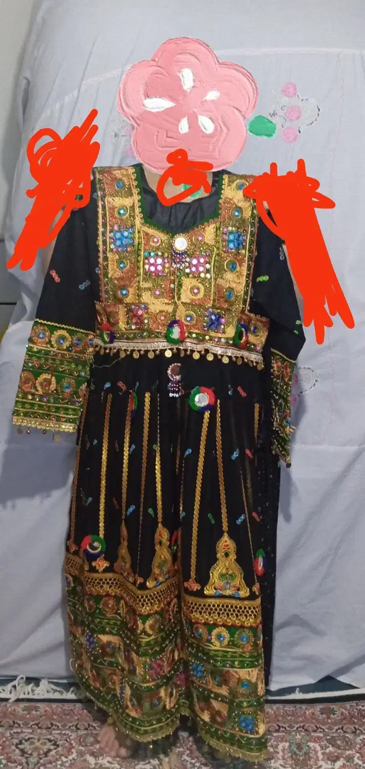 لباس هندی|لباس|قم, شهرک مهدیه (مدرس)|دیوار