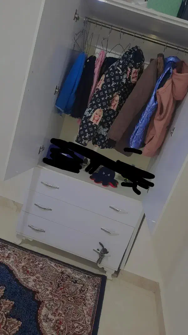 کمدلباس|جاکفشی، کمد، دراور|شهریار, شهریار|دیوار