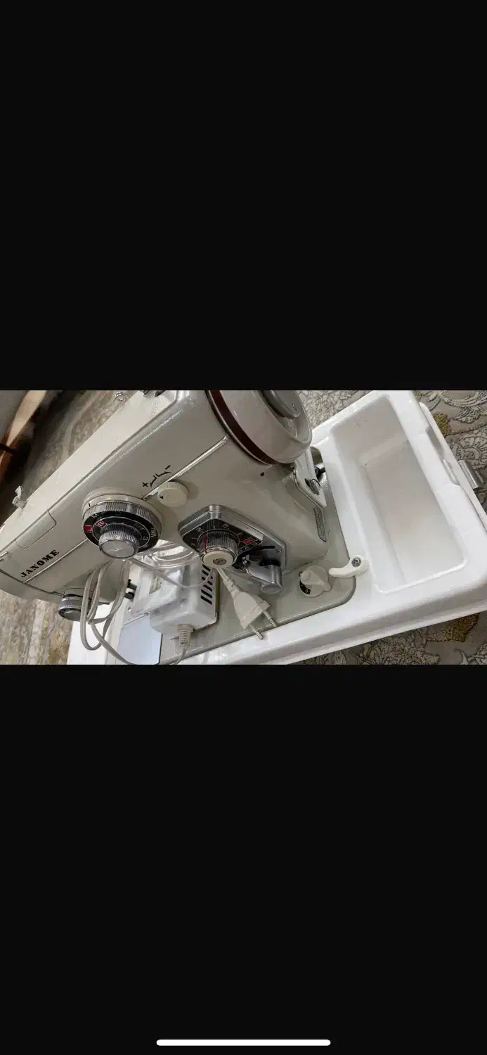 چرخ خیاطی۶۸۰ژانومه اورجینال در حدنو|چرخ خیاطی و ریسندگی|جهرم, |دیوار