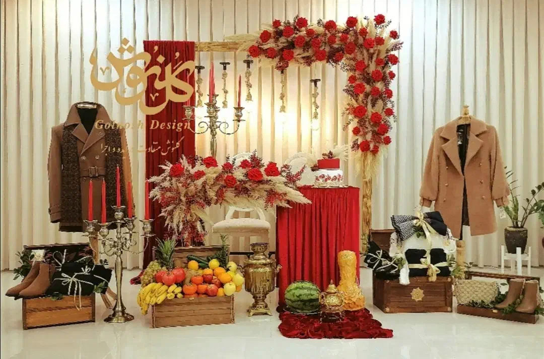 گل آرایی دیزاین سفره عقد نامزدی دیزاین یلدا و. ..|خدمات پذیرایی، مراسم|مشهد, الهیه|دیوار