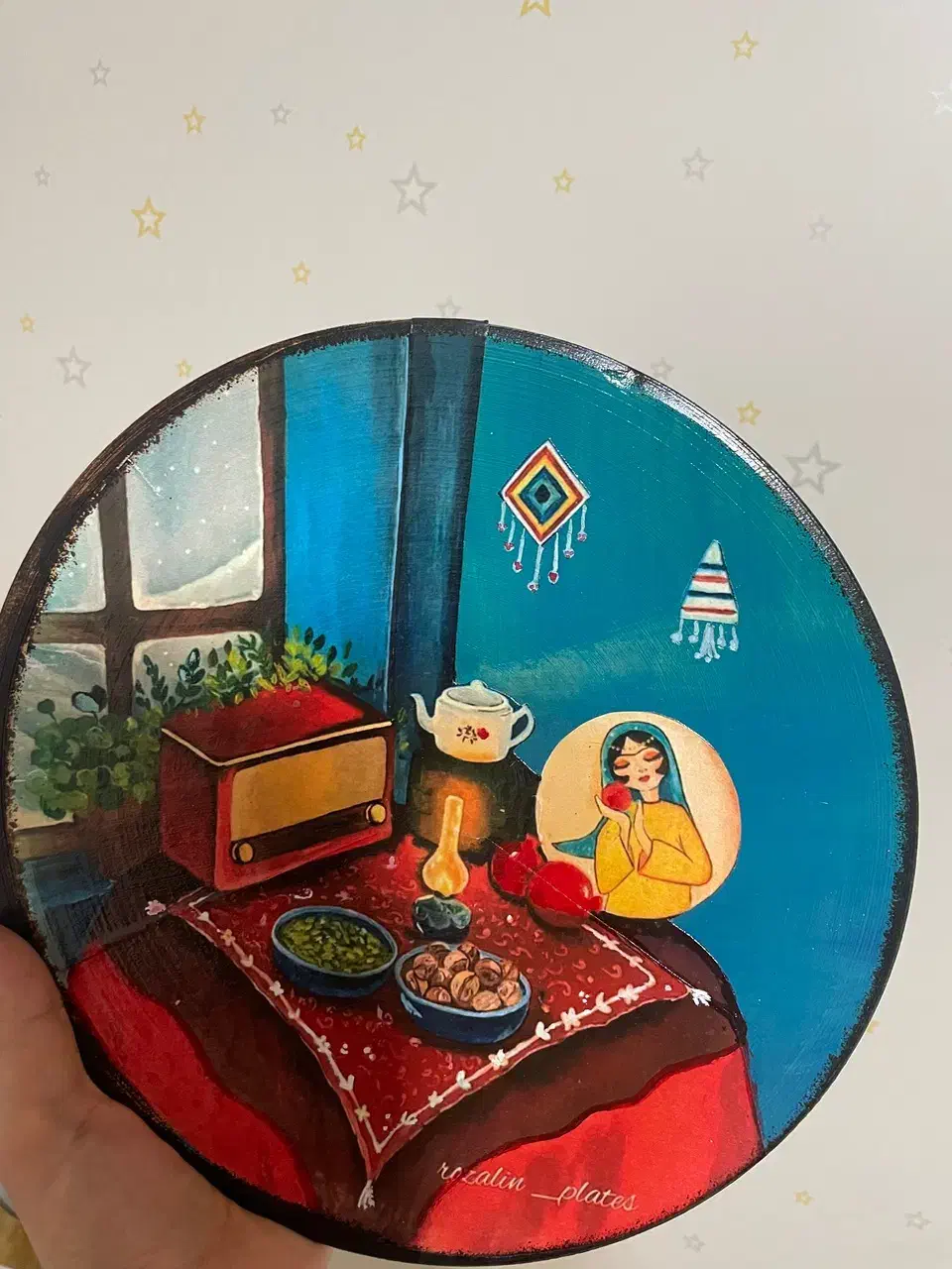 دیوارکوب سفالی سنتی|صنایع دستی و سایر لوازم تزئینی|مشهد, خواجه ربیع|دیوار