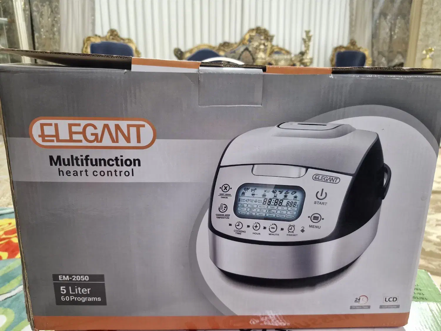 پلو پز سرخ کن هواپز همه کاره.ELEGANTاکبند ۶۰ کاره|اجاق گاز و لوازم برقی پخت‌وپز|کرج, گلشهر|دیوار