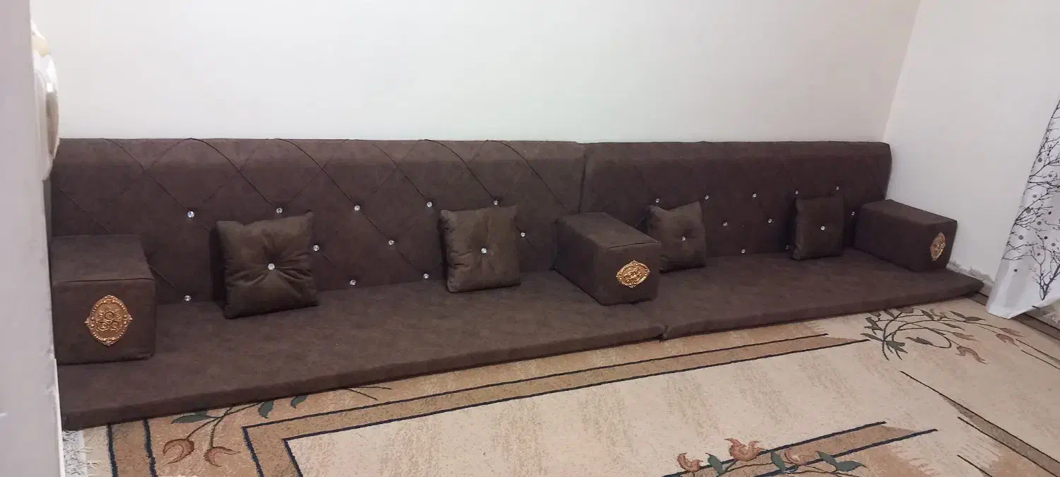 مبل خلیجی درحدنو۴ماه اوردمش|مبلمان خانگی و میز عسلی|اهواز, مجاهد|دیوار