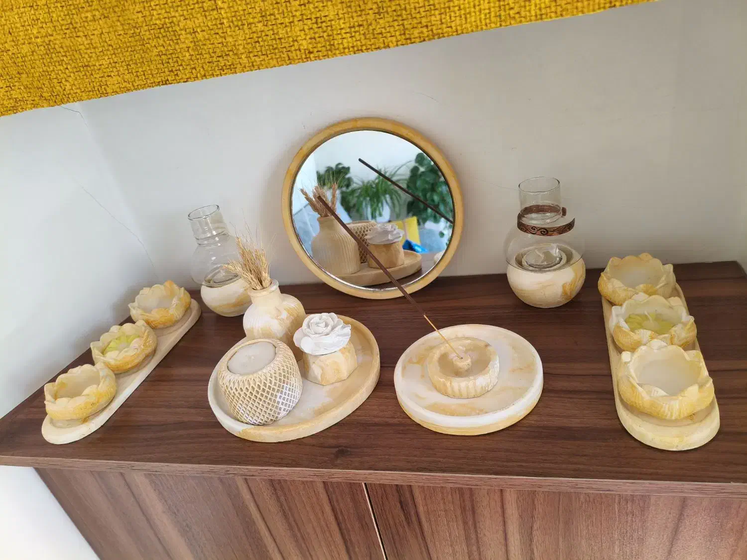 ظروف مینی مال و دکوری|صنایع دستی و سایر لوازم تزئینی|فشم, |دیوار