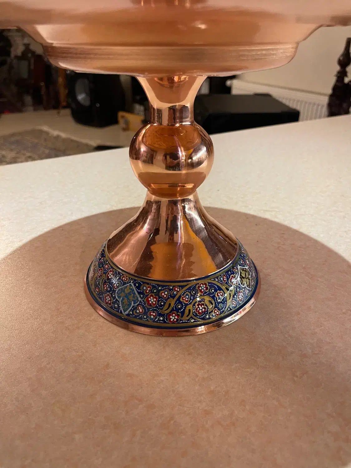 شیرینی خوری مس پرداز به سایز بزرگ|صنایع دستی و سایر لوازم تزئینی|عباس‌آباد, |دیوار