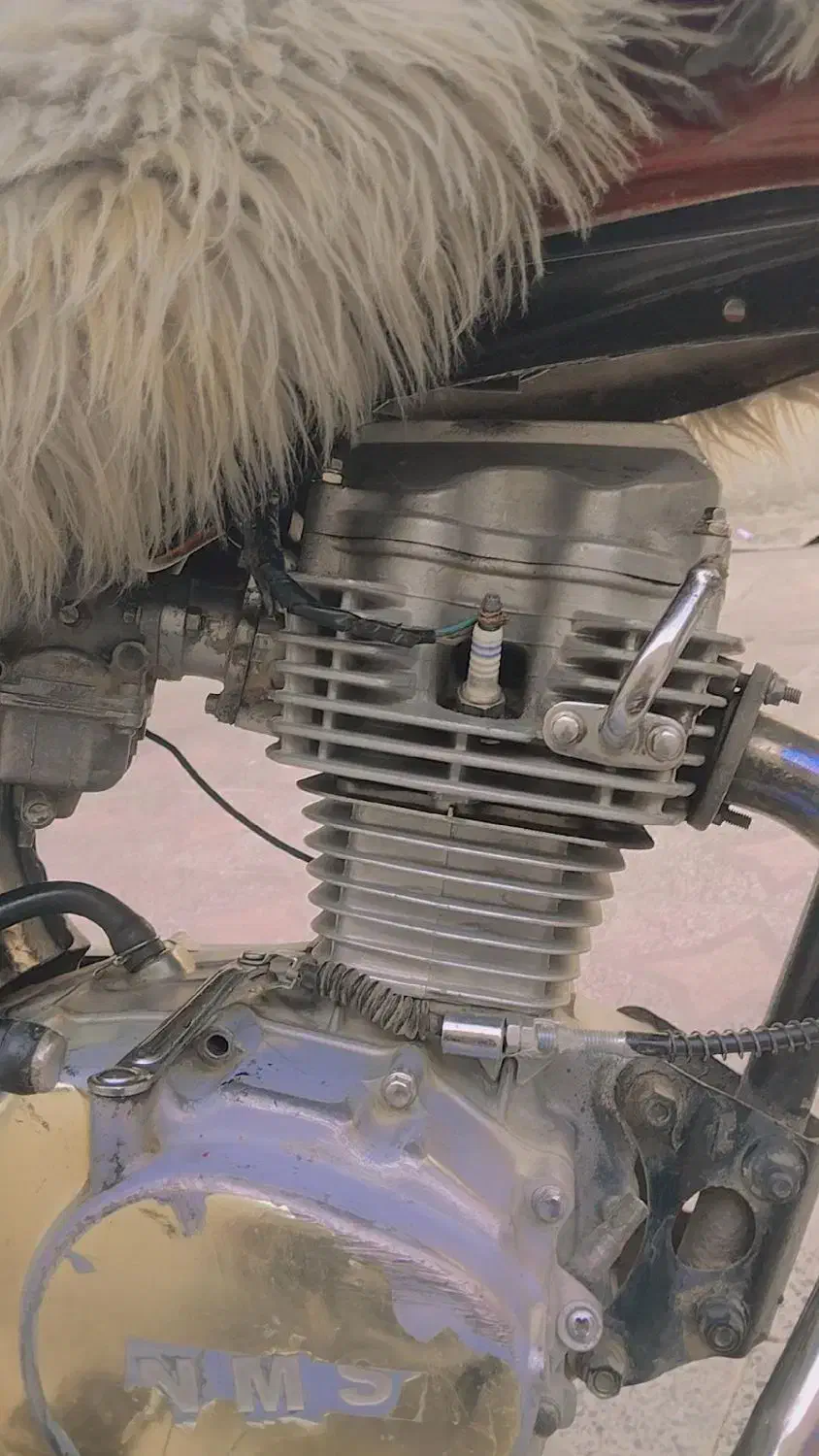 موتور 125|موتورسیکلت|پیپ, |دیوار