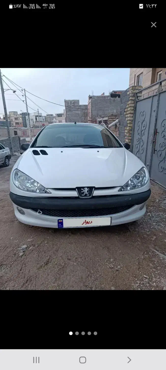 ماشین ۲۰۶|خودرو کلاسیک|شیروان (خراسان), |دیوار