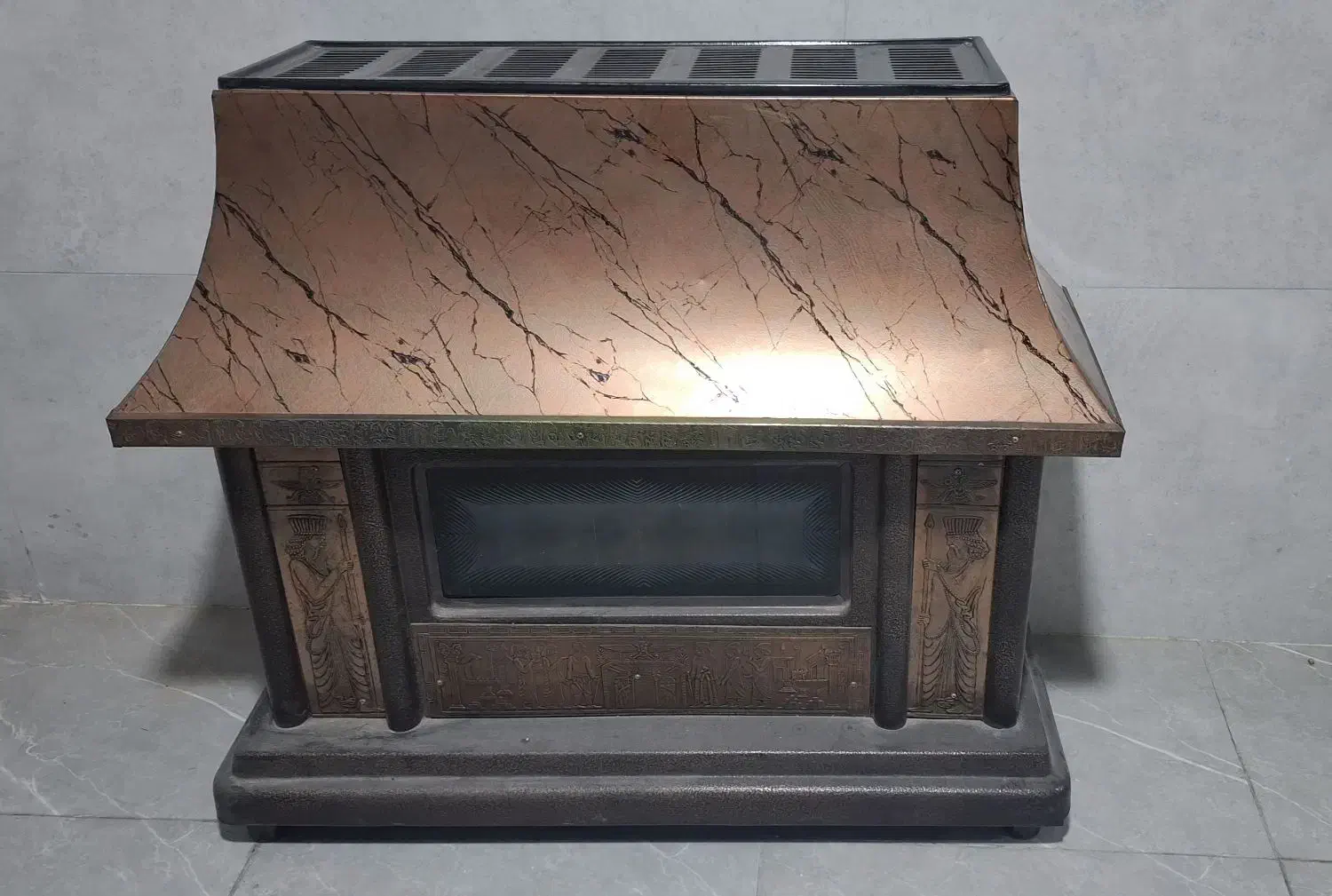 بخاری شومینه|بخاری، هیتر، شومینه|تبریز, |دیوار