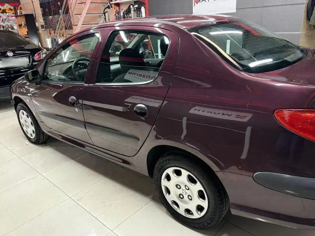 206 صندوقدار v8|خودرو سواری و وانت|قزوین, |دیوار