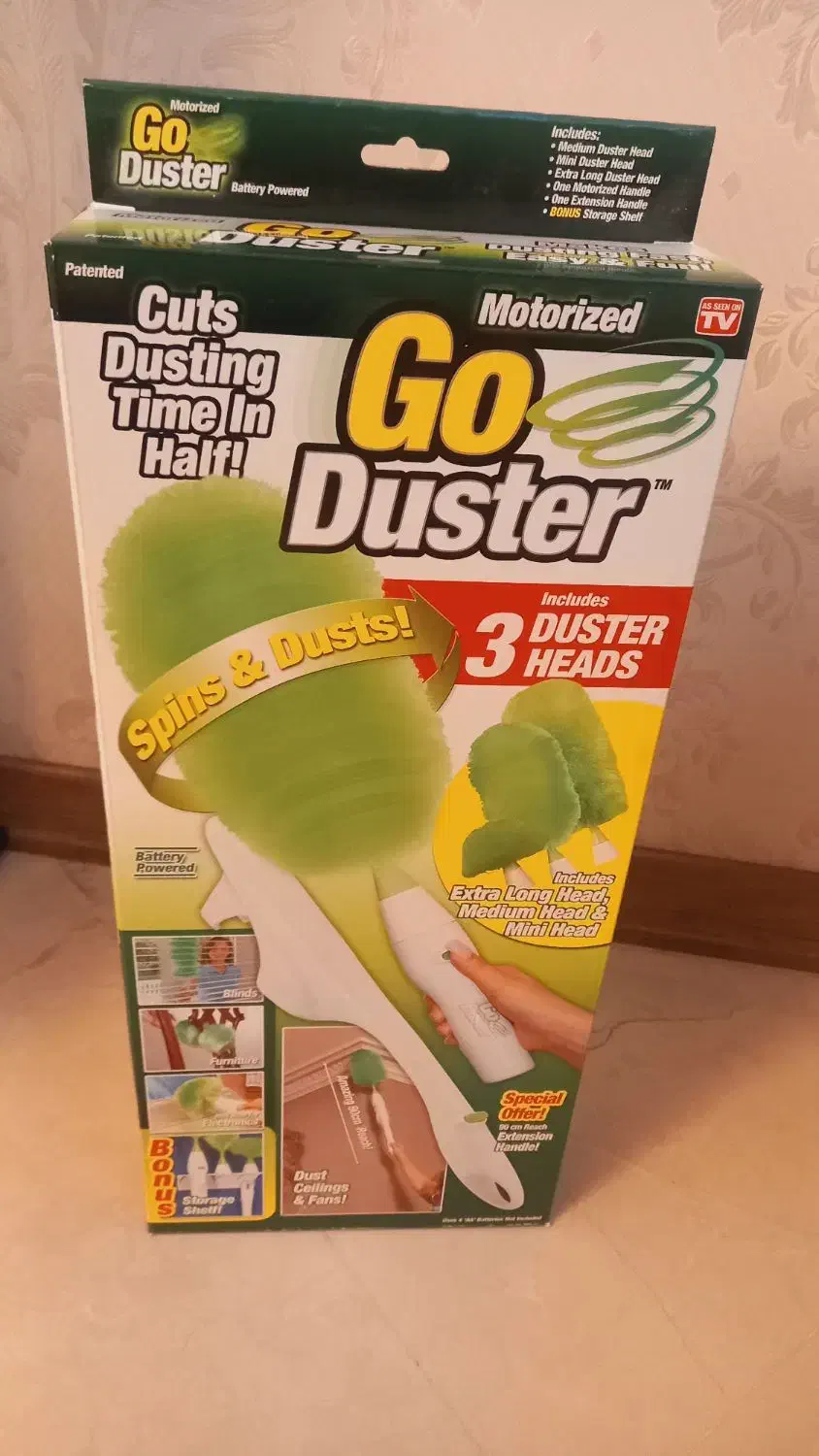 گرد گیر شارژی go duster|لوازم نظافت|تهران, صادقیه|دیوار