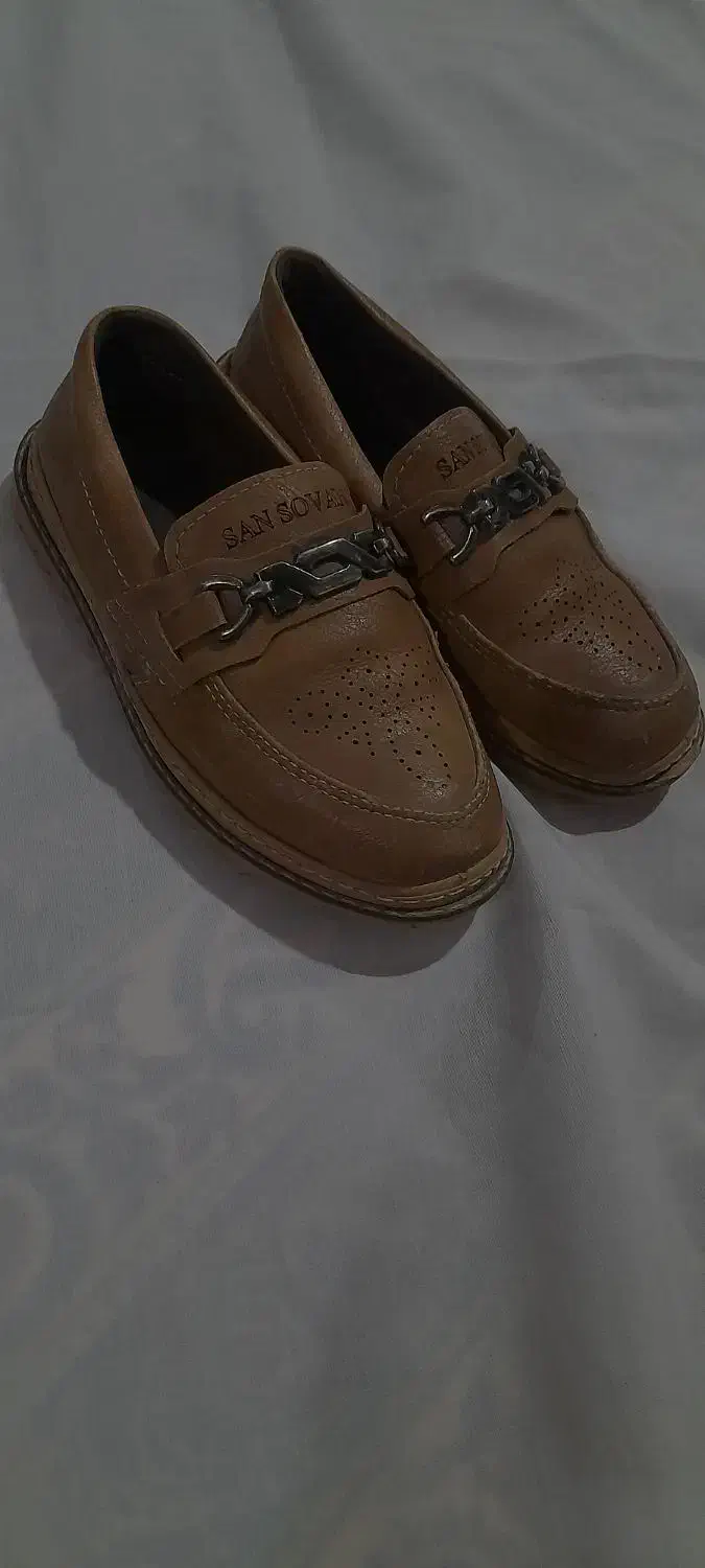 کفش آکبند کالج پسرانه با کارتن|کیف، کفش، کمربند|شیروان (خراسان), |دیوار