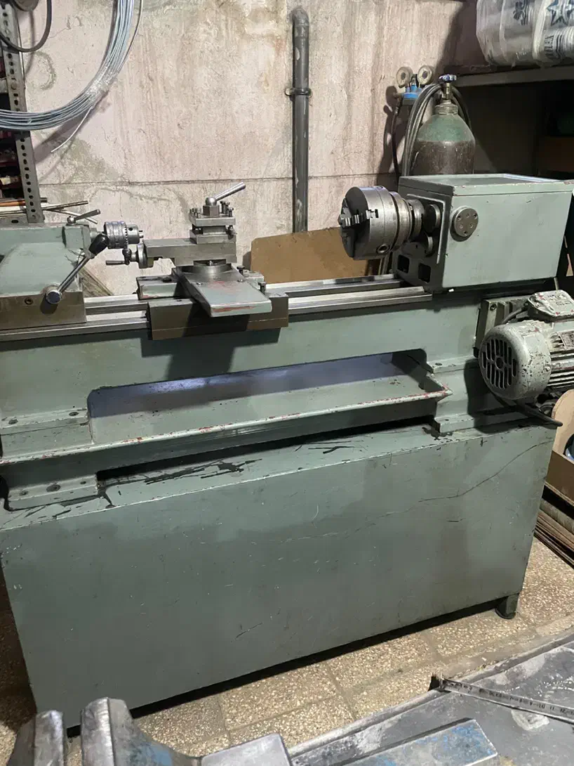 دستگاه تراش یک متری کاملا سالم|ماشین‌آلات صنعتی|قزوین, |دیوار