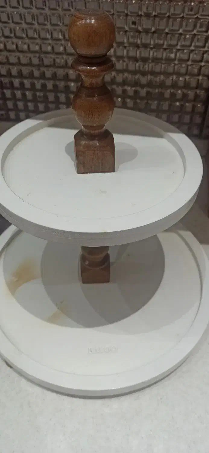 آباژور و ظرف دو طبقه|صنایع دستی و سایر لوازم تزئینی|کنگاور, |دیوار