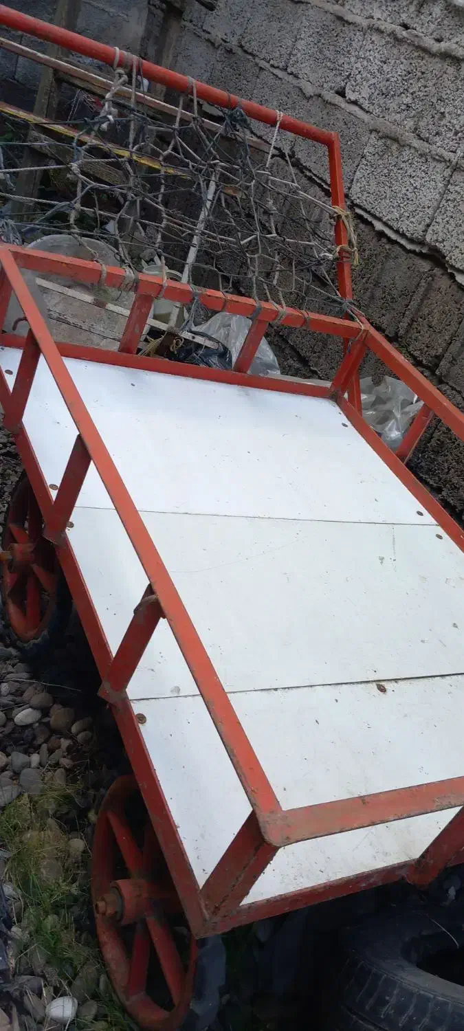 گاری سالم لاستیک اهنی|ابزارآلات|رشت, آب آسیاب|دیوار