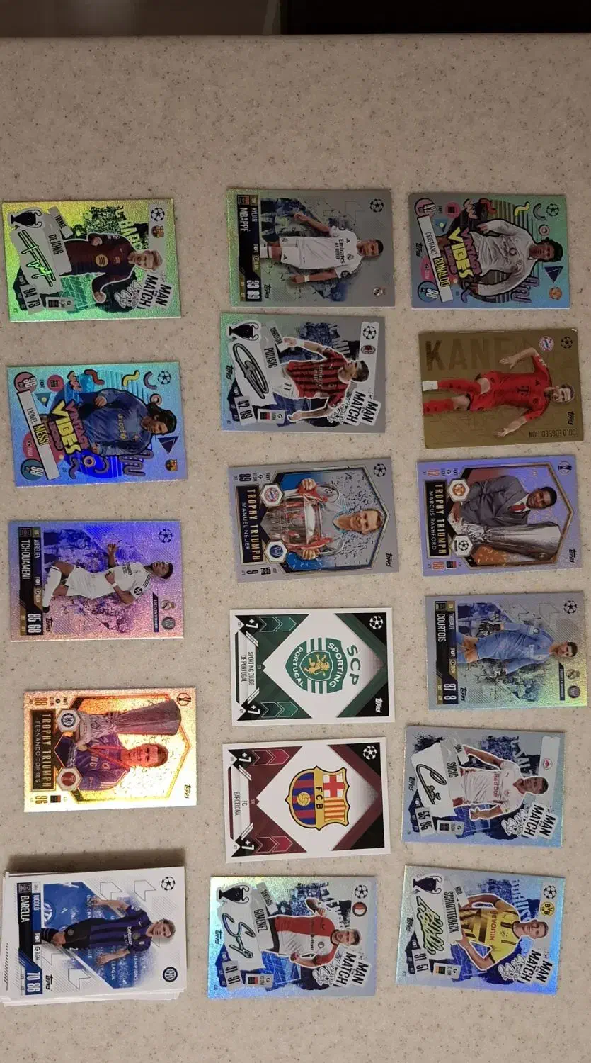 کارت های مچ اتک   بهترین مدل ها|کلکسیون و سرگرمی|تهران, شهرک نفت|دیوار