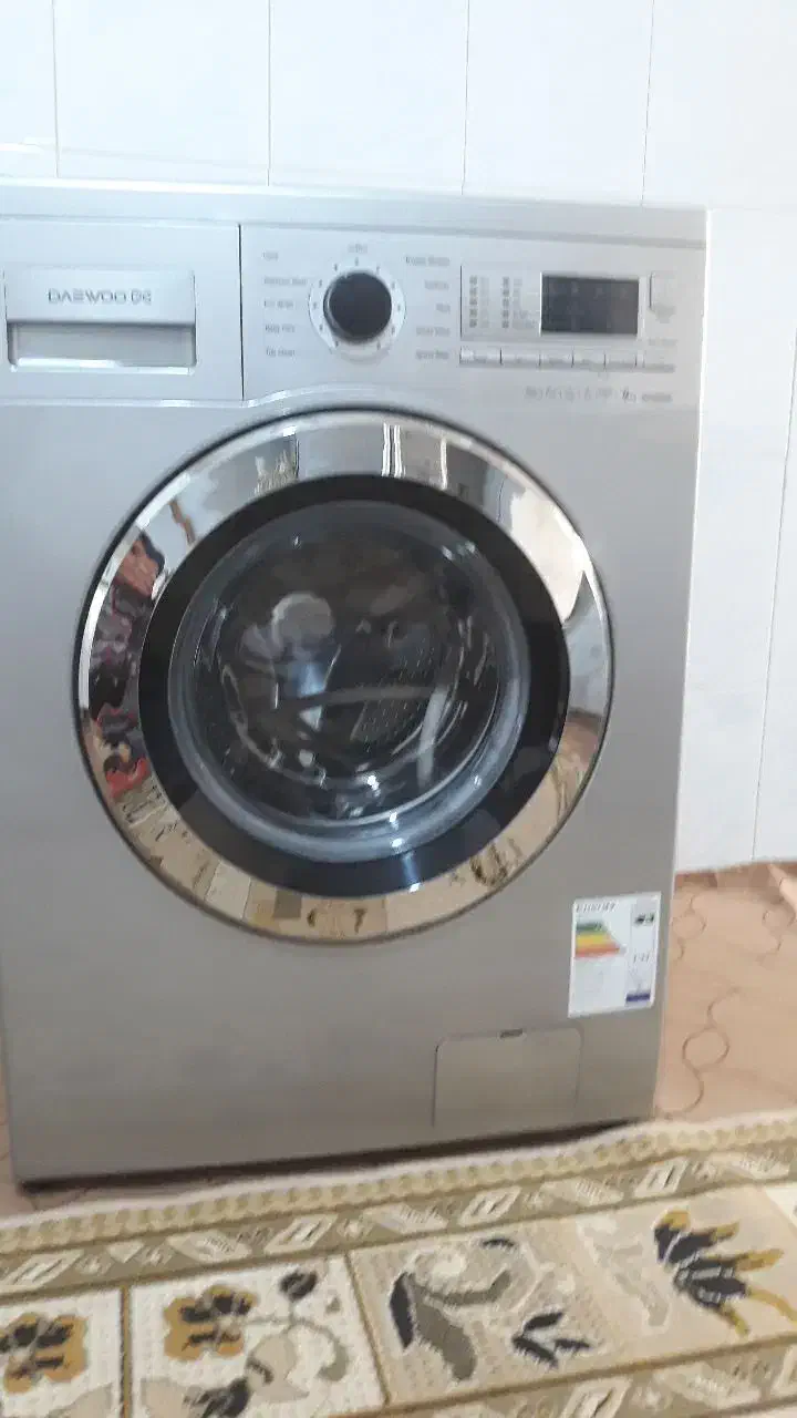 لباسشویی ۹ کیلویی دوو کره ای|ماشین لباسشویی و خشککن لباس|مشکیندشت, |دیوار