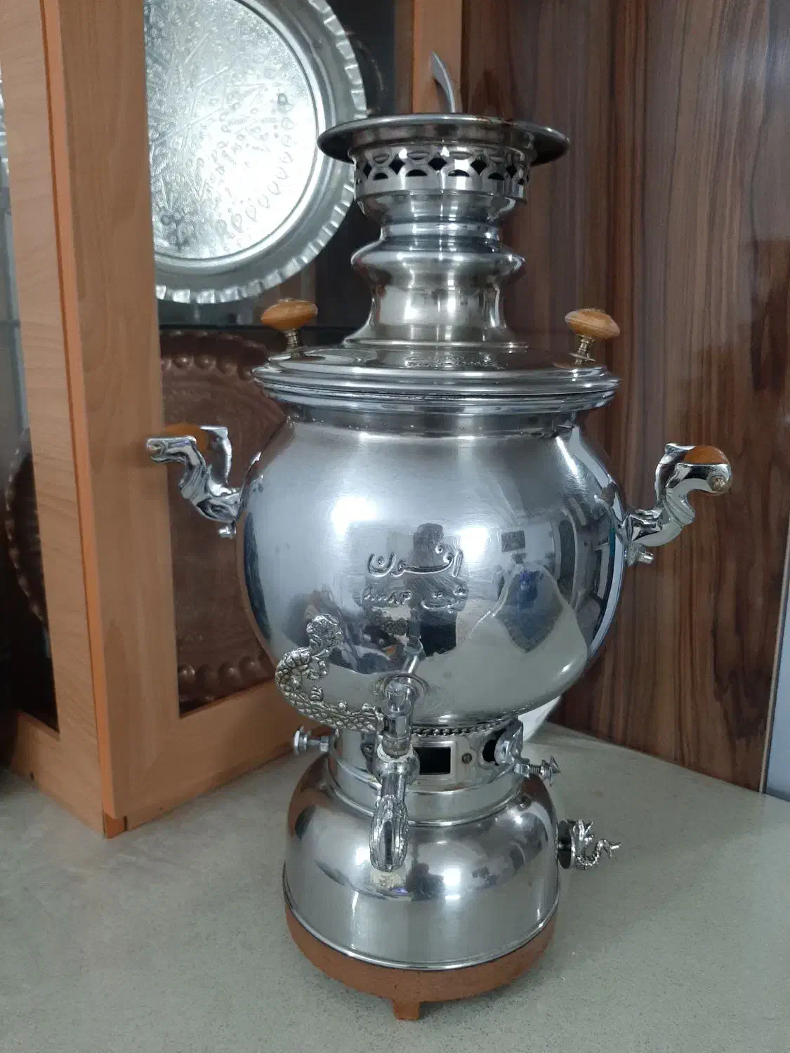 سماور گازی افسون|سماور، چای‌ساز، قهوه‌ساز|فولادشهر, B4|دیوار