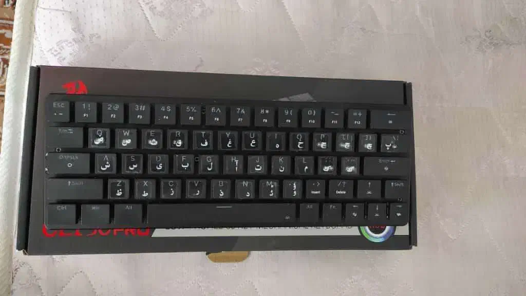 کیبورد گیمینگ ردراگون مدل k624 رد سوییچ - در حد آک|قطعات و لوازم جانبی رایانه|تهران, حصار بوعلی|دیوار