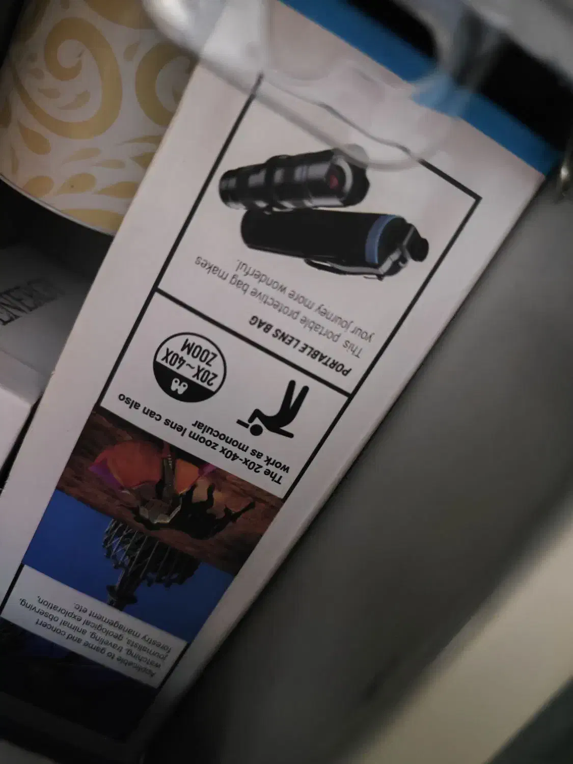 لنز کیلیپیسی مبایل اپیکسل 20×40|لوازم جانبی موبایل و تبلت|صوفیان, |دیوار